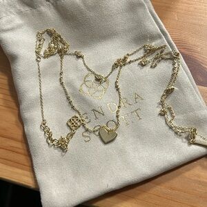 Kendra Scott Layered Ari Heart Necklace